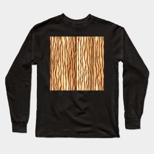 Wood pattern, model 12 Long Sleeve T-Shirt